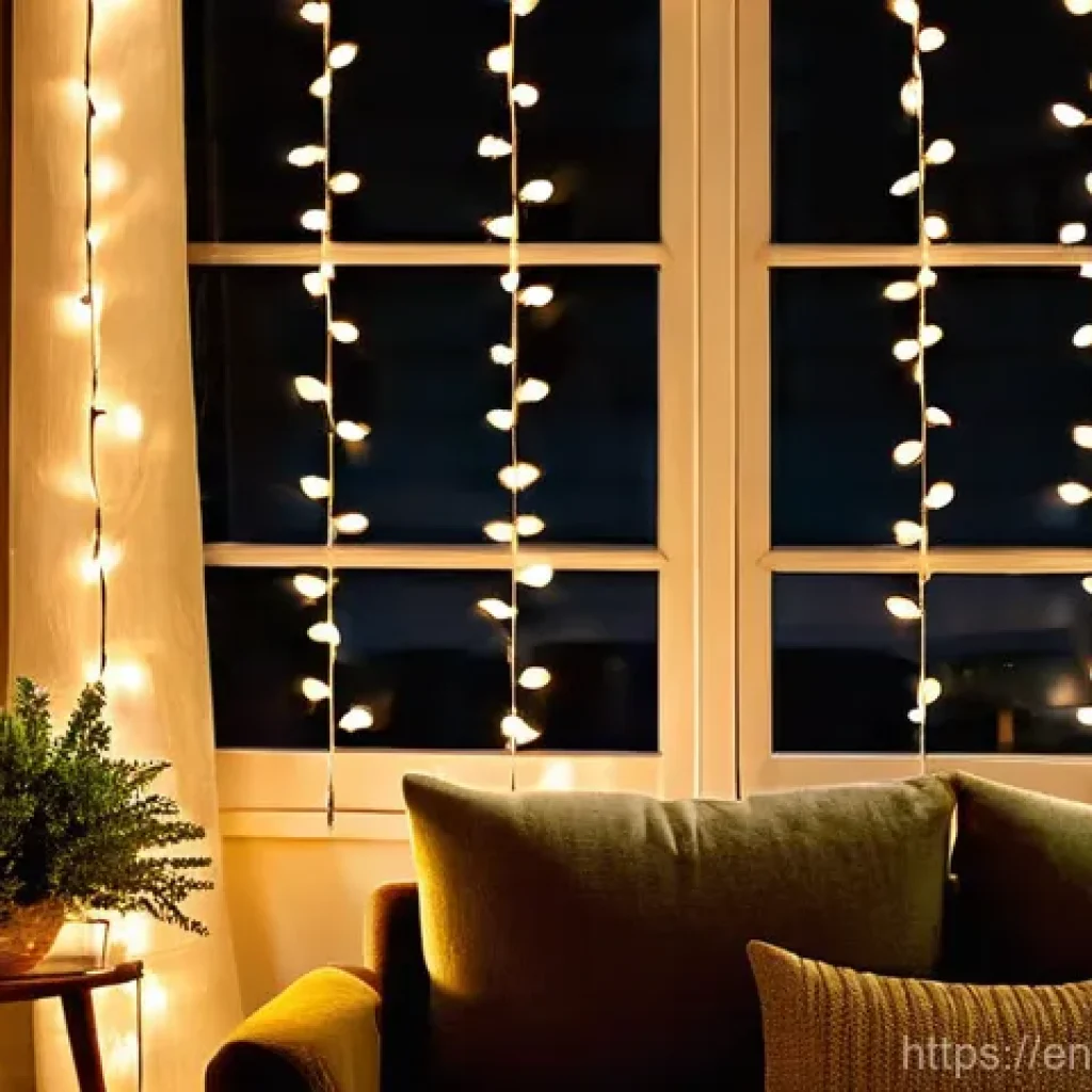 자연광과 색채 이론의 적용 방법 - **Prompt 1: Cozy Winter Evening Indoors**
"A person, fully clothed in a comfortable, oversized k...